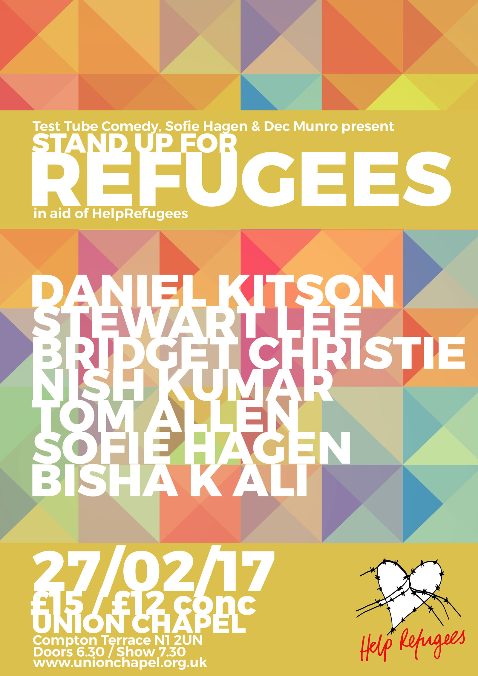 HELP REFUGEES - Dec Munro - Comedy Director Producer