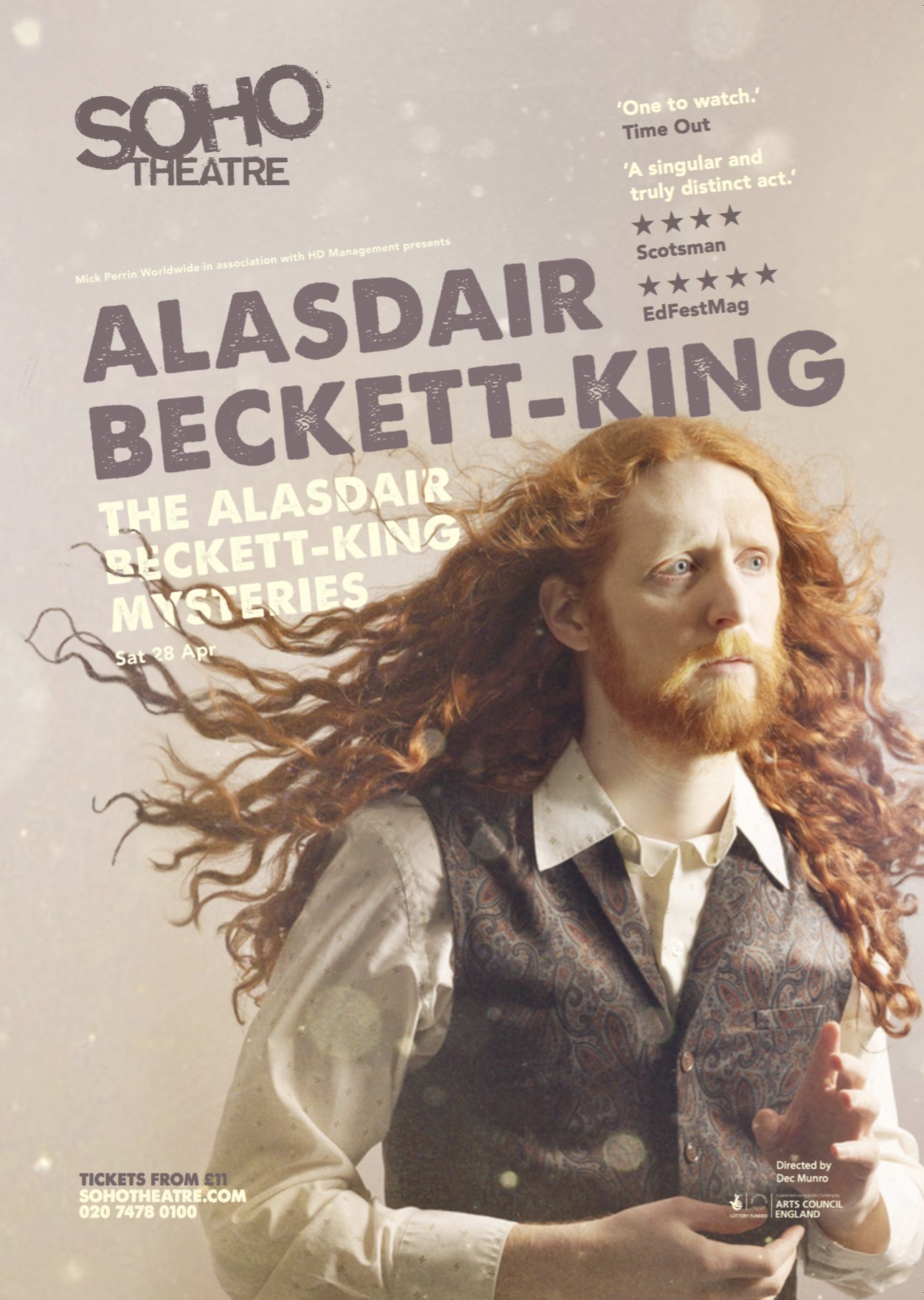 Alastair Becket-King - Comedy Director Producer Dec Munro