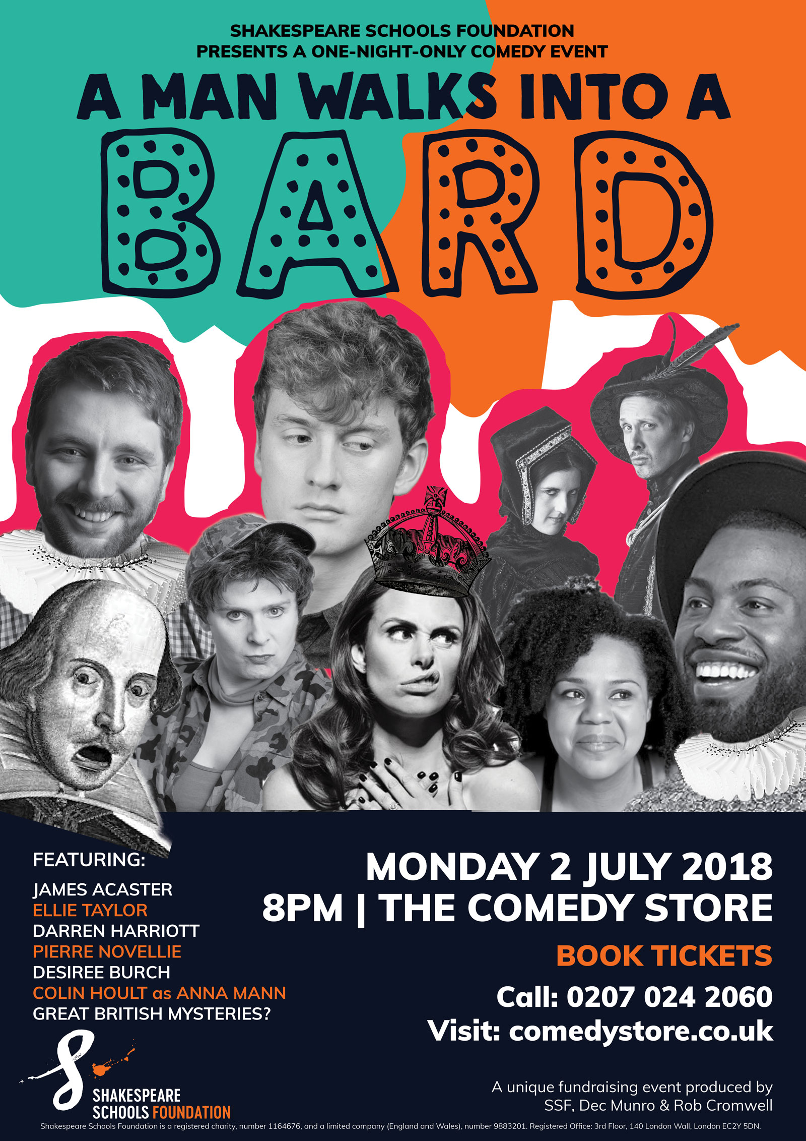 Man Walks Into a Bard - Comedy Director Producer Dec Munro